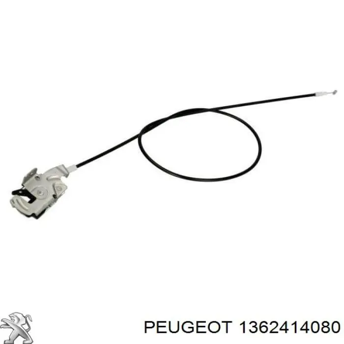Купити 1362414080 Peugeot/Citroen Замок задньої лівої двостулкової двері, верхній