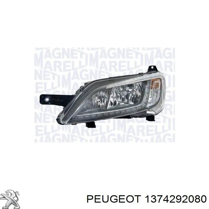 Фара права 1374292080 Peugeot/Citroen