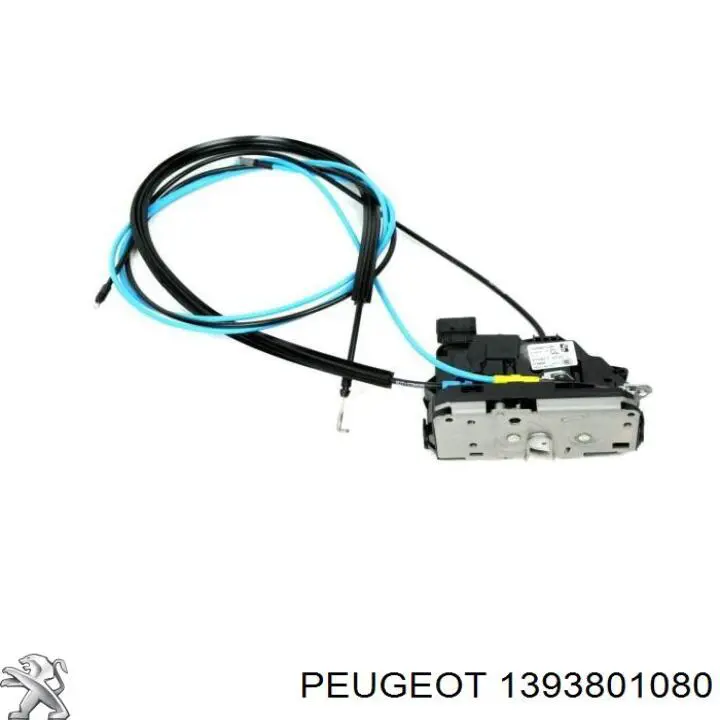 Купити 1393801080 Peugeot/Citroen Механізм замка дверей бічний (зсувний)