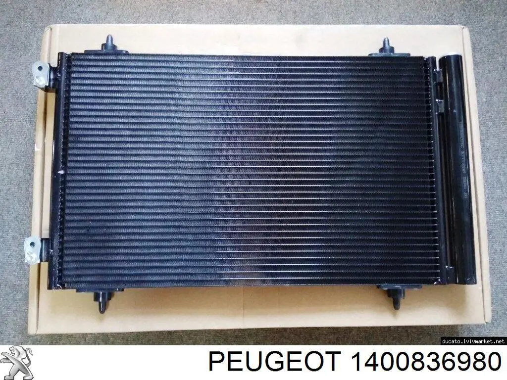 Купити 1400836980 Peugeot/Citroen Радіатор системи охолодження кондиціонера