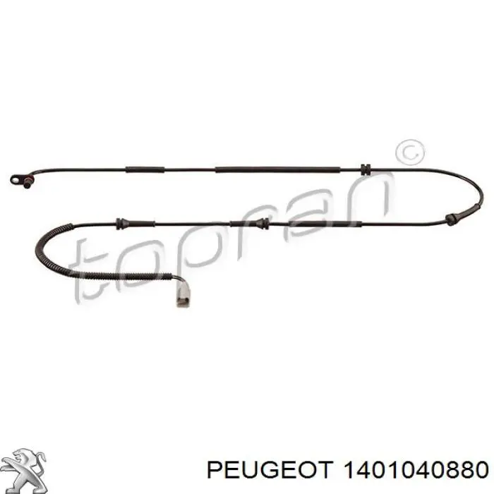1401040880 Peugeot/Citroen Датчик АБС (ABS) задній