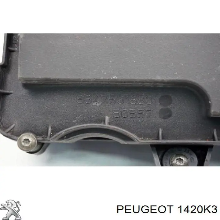 Корпус повітряного фільтра, нижня частина Peugeot/Citroen 1420K3 ціна, від 9.63 USD