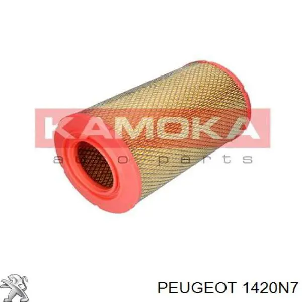 1420N7 Peugeot/Citroen фільтр повітряний