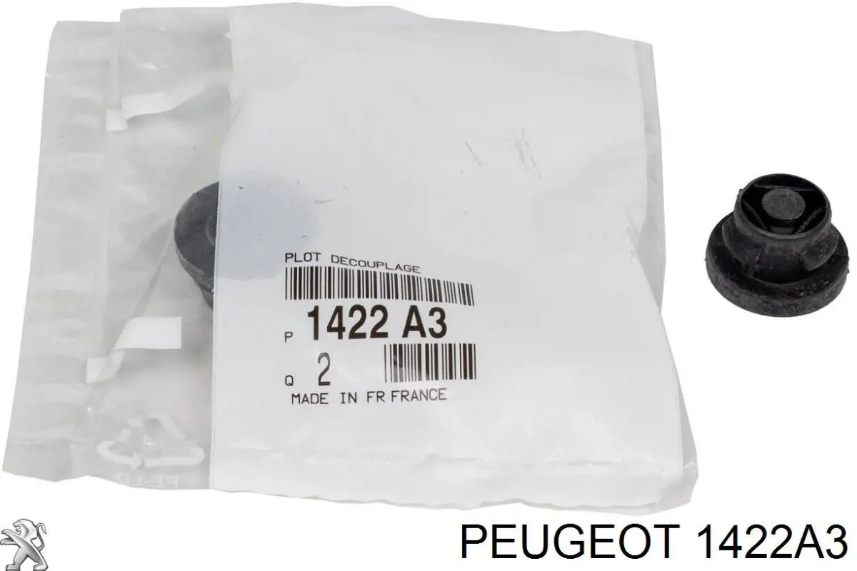 Подушка корпусу повітряного фільтра Peugeot/Citroen 1422A2 ціна, від 3.58 USD