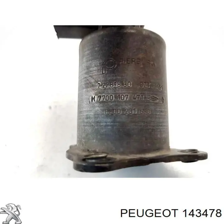 Патрубок повітряний, вихід повітряного фільтра Peugeot/Citroen 143478 ціна, від 43.95 USD