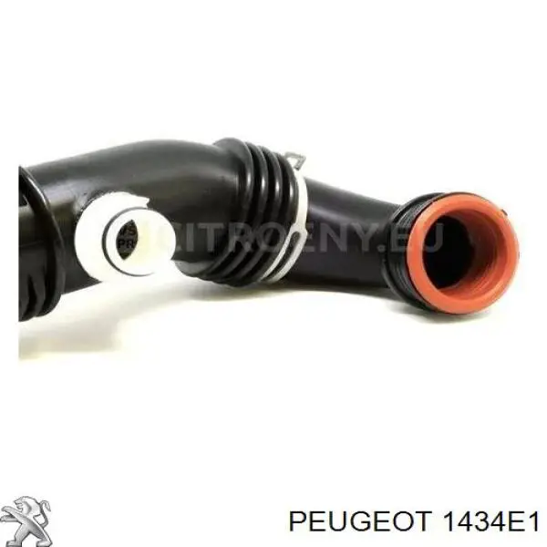 1434E1 Peugeot/Citroen Патрубок повітряний, вихід повітряного фільтра