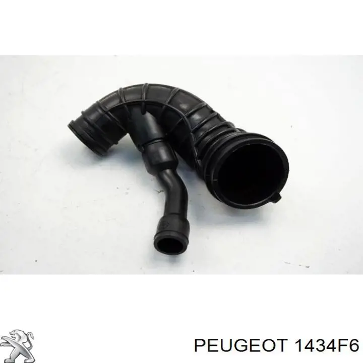 Патрубок витратоміра повітря 1434F6 Peugeot/Citroen