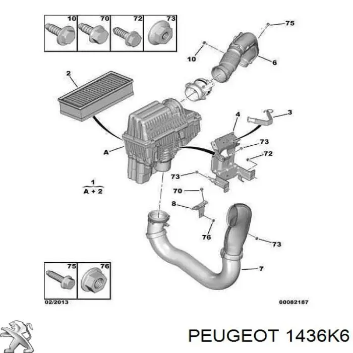  1436K6 Peugeot/Citroen