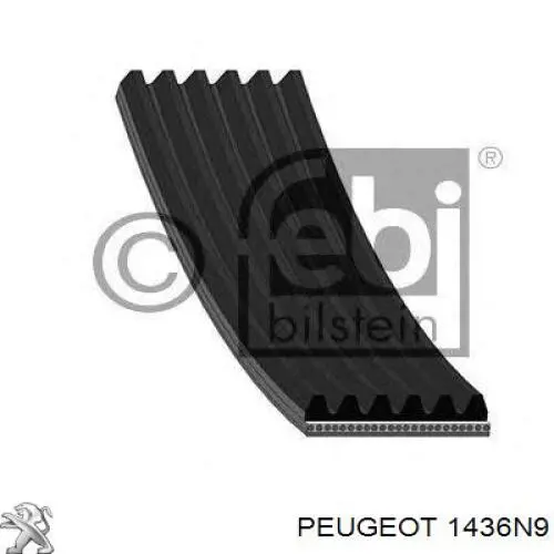 Кронштейн повітряного фільтра Peugeot/Citroen 1436N9 ціна, від 12.10 USD