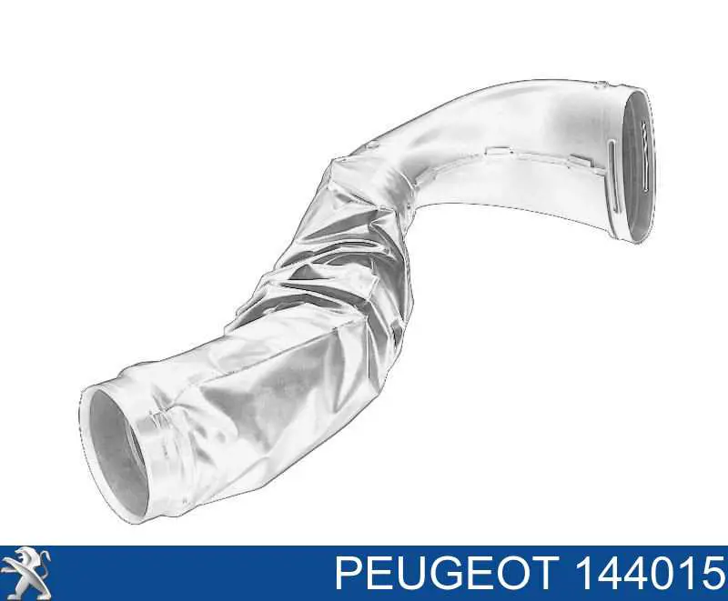 Патрубок повітряний, вхід повітряного фільтра Peugeot/Citroen 144015 ціна, від 28.12 USD