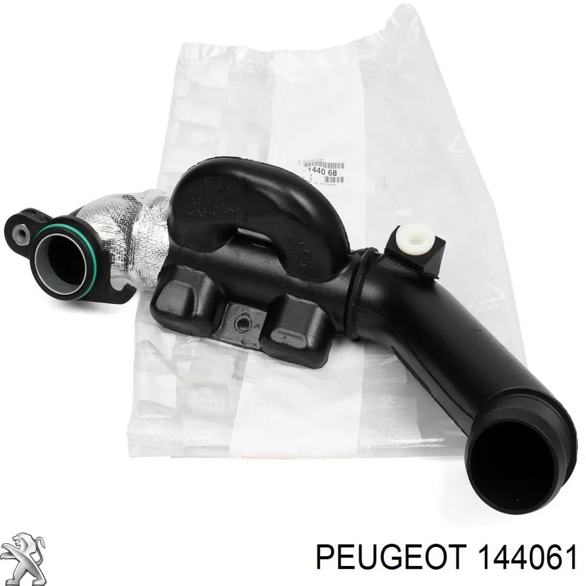 Купити 144061 Peugeot/Citroen Патрубок повітряний, вихід з турбіни (наддув)