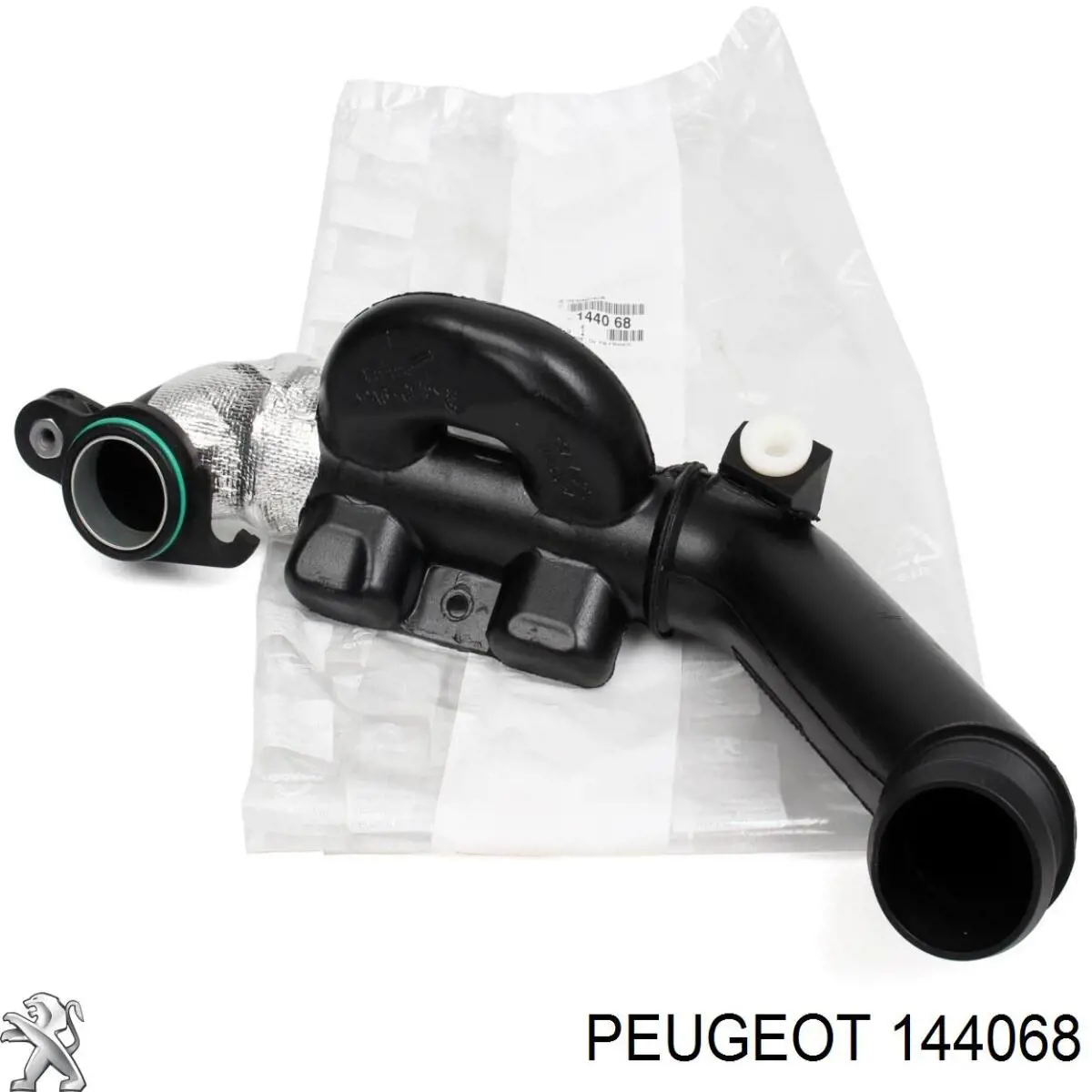 Купити 144068 Peugeot/Citroen Патрубок повітряний, вихід з турбіни (наддув)