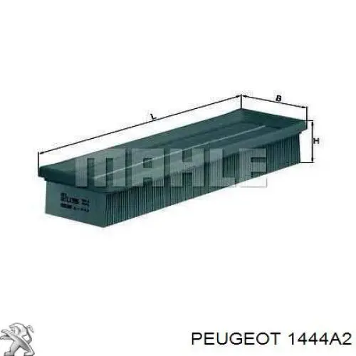 WA6312 WIX Повітряний фільтр двигуна