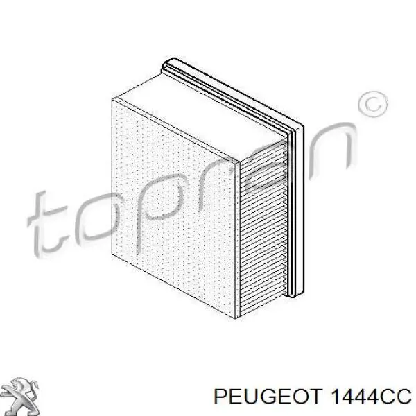Купити 1444CC Peugeot/Citroen Автомобільний фільтр повітря