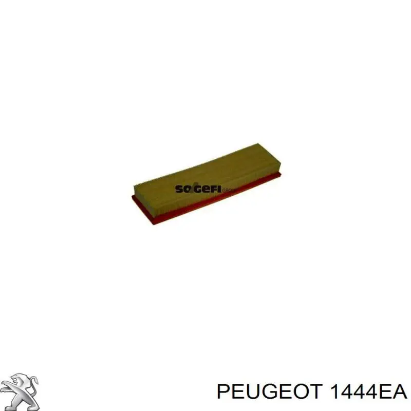 Елемент повітряного фільтра Peugeot/Citroen 1444EA ціна, від 4.23 USD