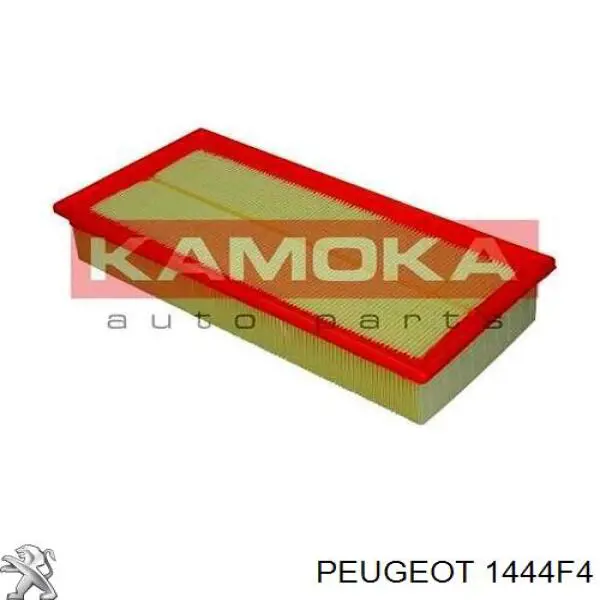 Елемент повітряного фільтра Peugeot/Citroen 1444F4 ціна, від 5.82 USD