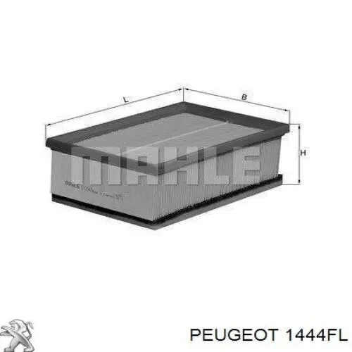 Фільтр повітряний 1444FL Peugeot/Citroen