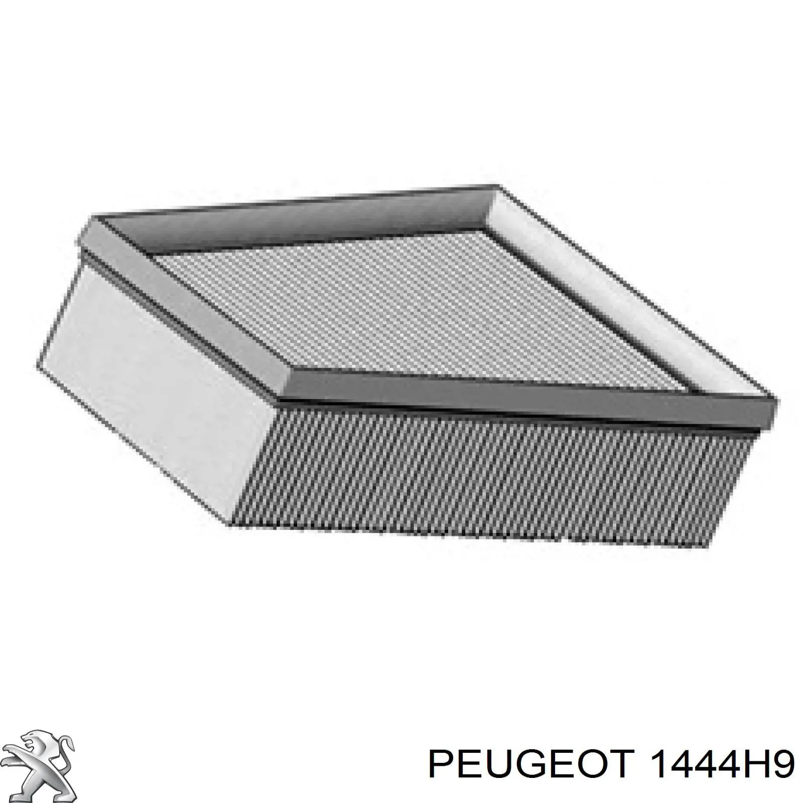 1444H9 Peugeot/Citroen фільтр повітряний