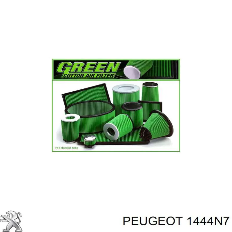 1444N7 Peugeot/Citroen фільтр повітряний