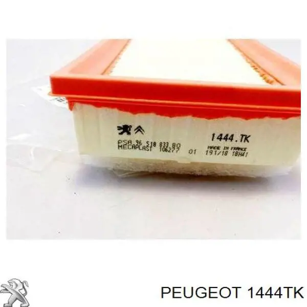 Купити 1444TK Peugeot/Citroen Автомобільний фільтр повітря