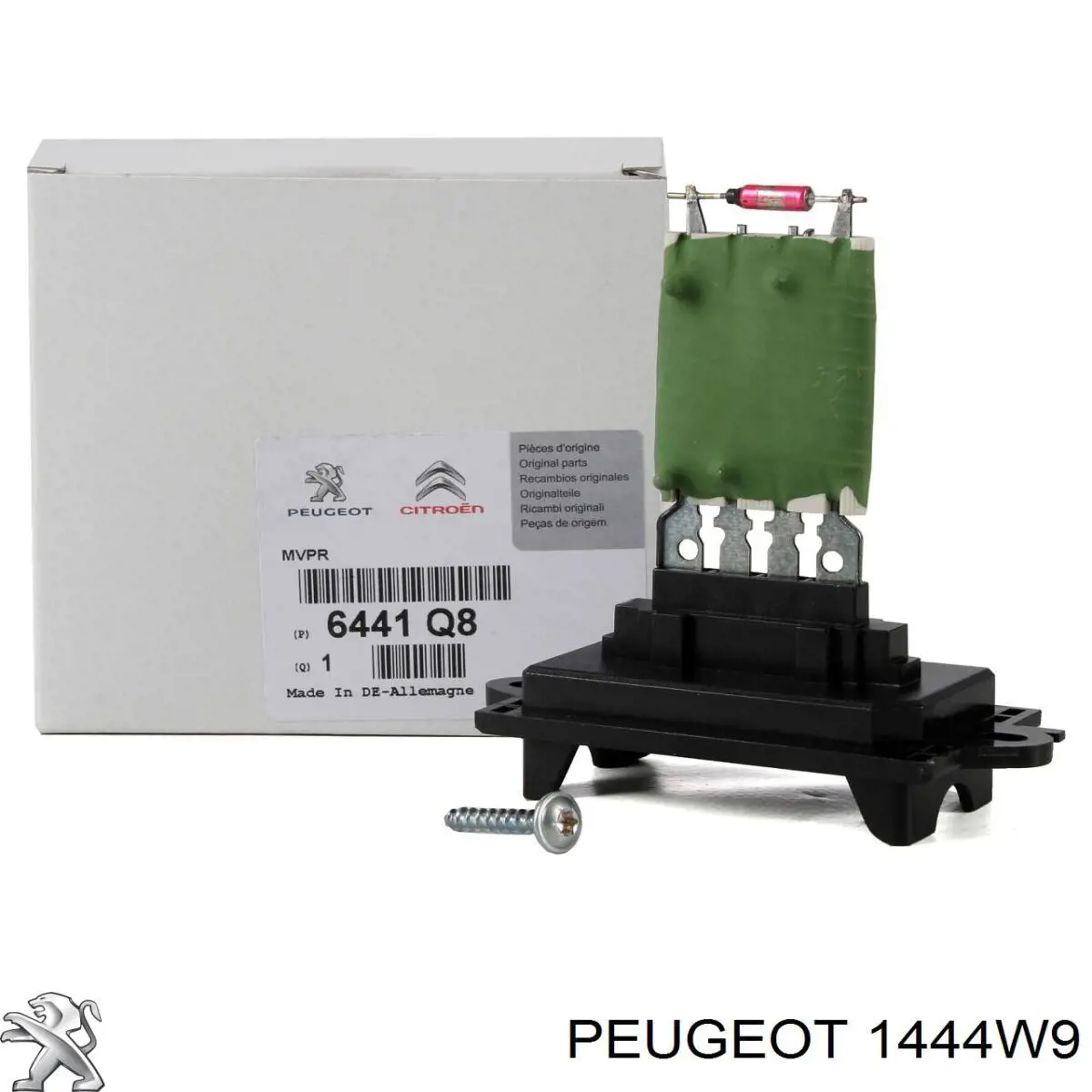 1444W9 Peugeot/Citroen фільтр повітряний