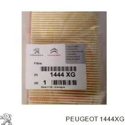 Купити 1444XG Peugeot/Citroen Автомобільний фільтр повітря