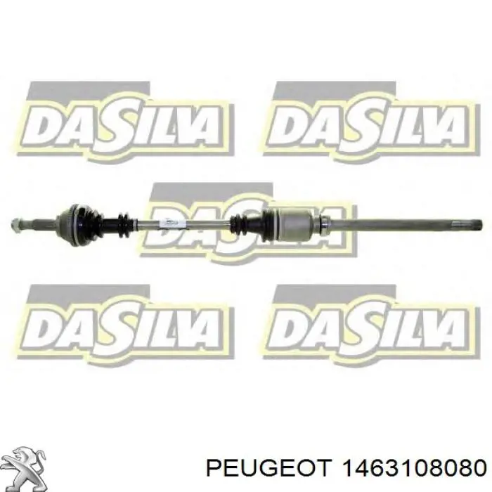 Піввісь передня, права Peugeot/Citroen 1463108080 ціна, від 85.53 USD