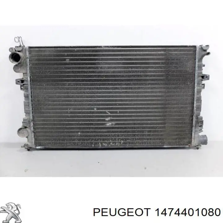 1474401080 Peugeot/Citroen радіатор охолодження двигуна
