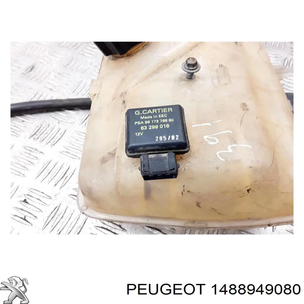 Бачок системи охолодження двигуна розширювальний Peugeot/Citroen 1488949080 ціна, від 17.74 USD