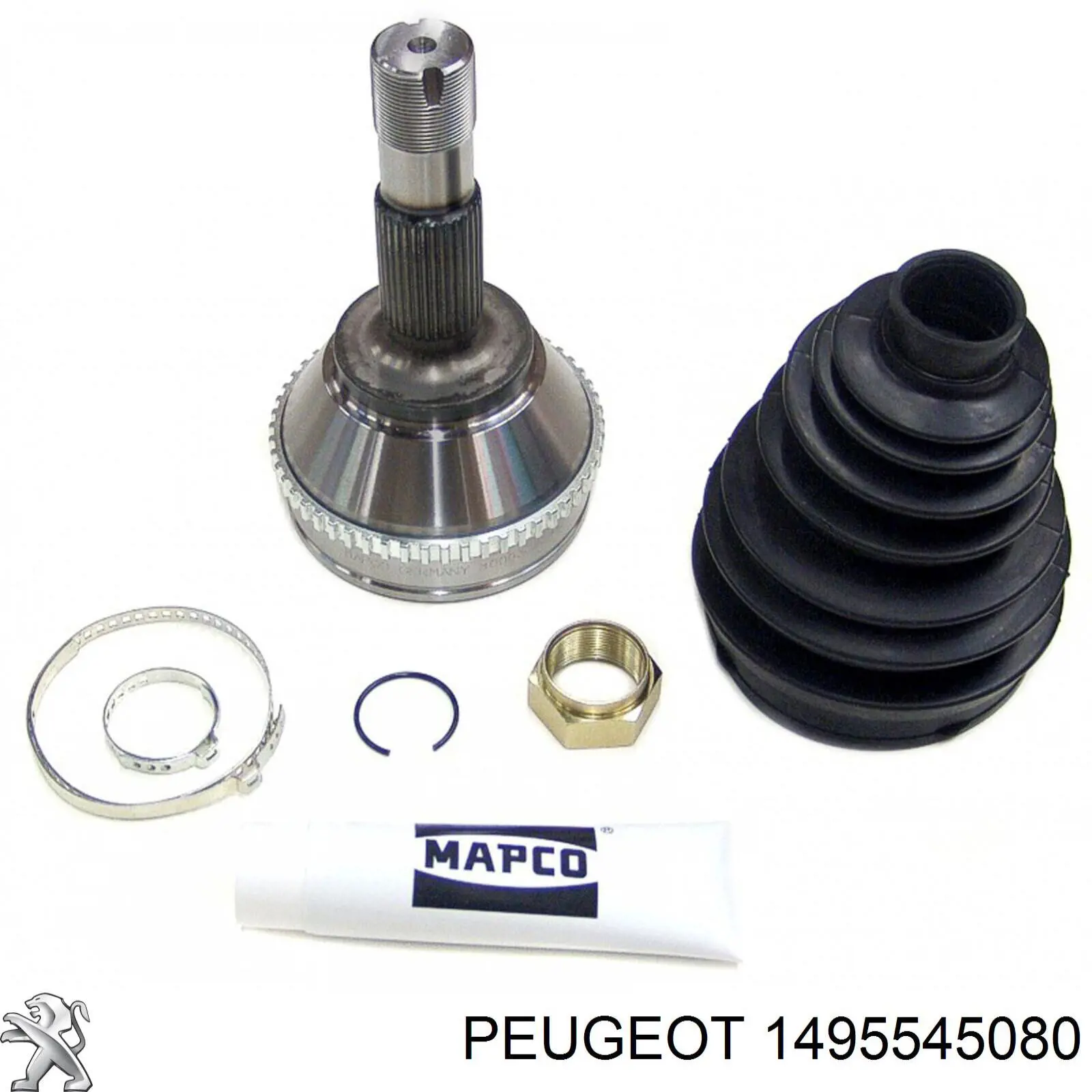 Привід передній лівий Peugeot/Citroen 1495545080 ціна, від 88.88 USD