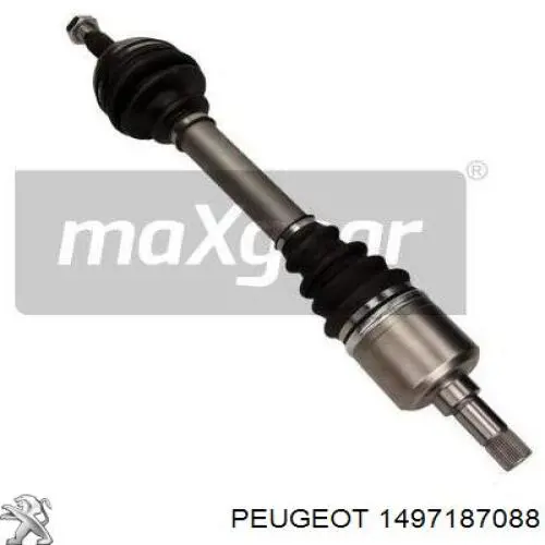 Купити 1497187088 Peugeot/Citroen Ліва піввісь