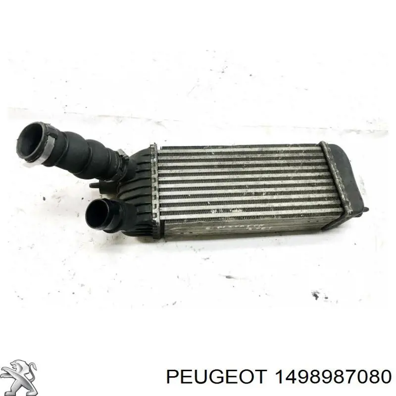 1498987080 Peugeot/Citroen радіатор интеркуллера
