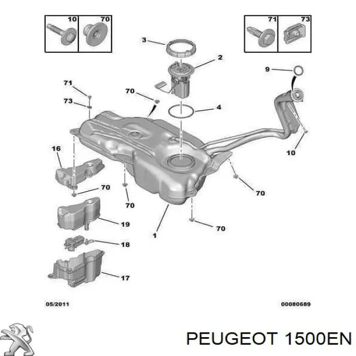 1500EN Peugeot/Citroen 