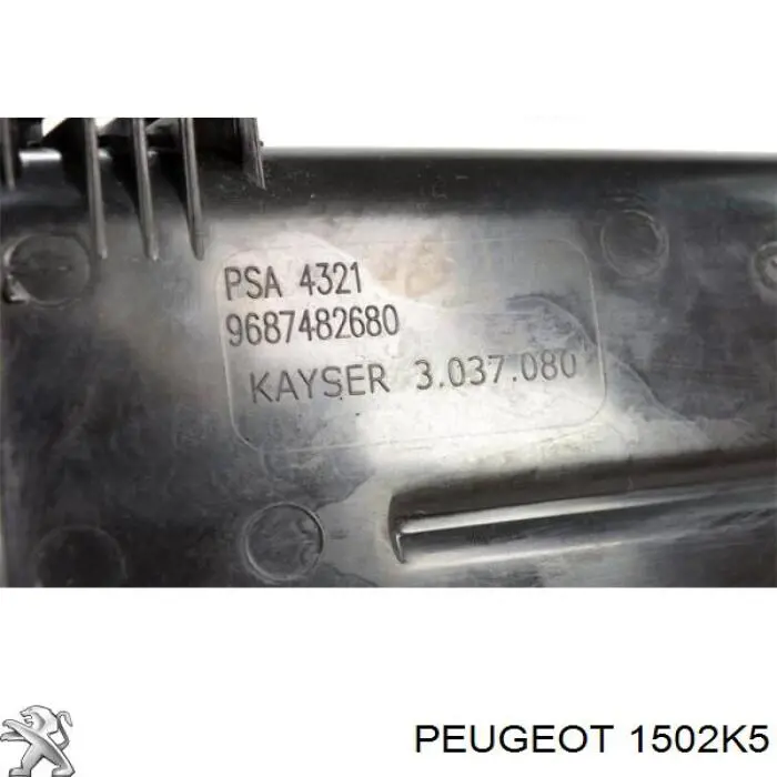 Адсорбер парів палива Peugeot/Citroen 1502K5 ціна, від 51.39 USD