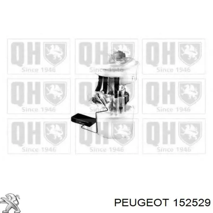 Модуль бензонасоса Peugeot/Citroen 152529 ціна, від 31.07 USD