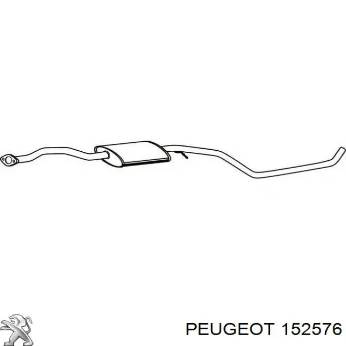 Купити 152576 Peugeot/Citroen Датчик рівня палива в бензобаку