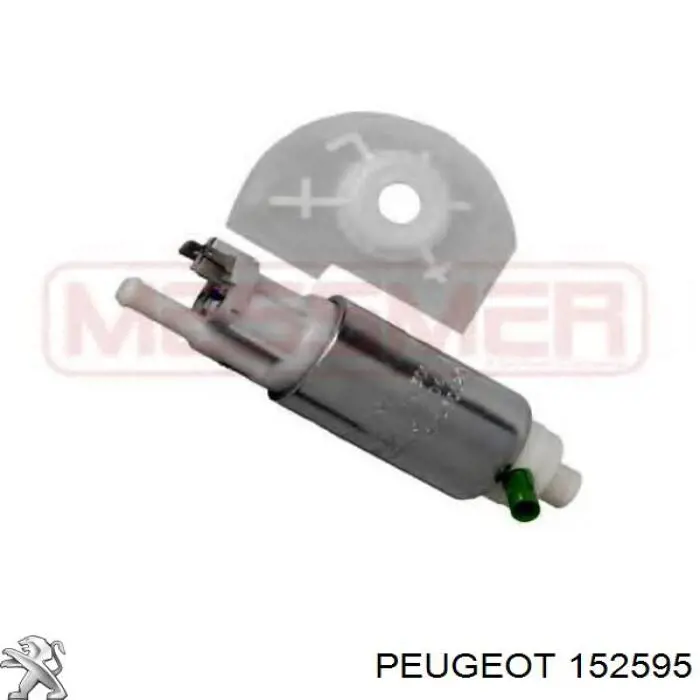 Купити 152595 Peugeot/Citroen Насос занурювальний в баці