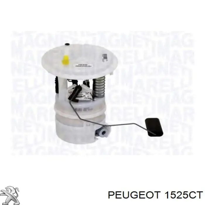 9687218480 Peugeot/Citroen модуль паливного насосу, з датчиком рівня палива