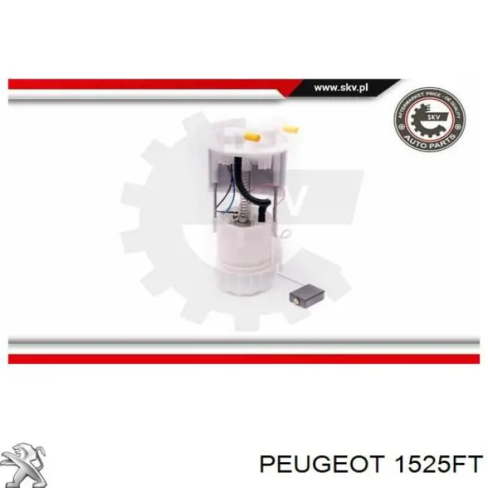 Купити 1525FT Peugeot/Citroen Насос занурювальний в баці