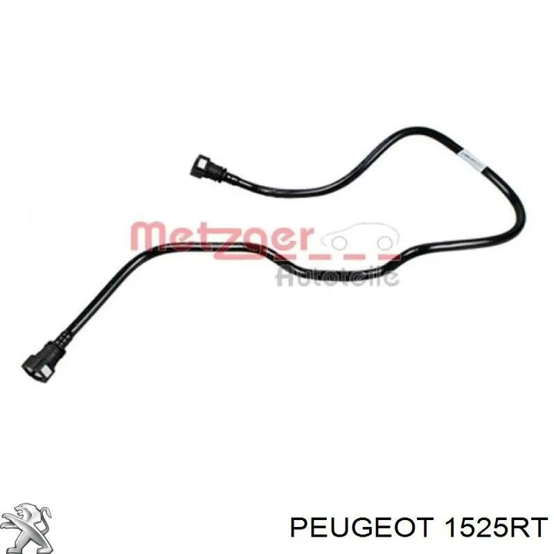 Трубка паливна, зворотня від форсунок Peugeot/Citroen 1525RT ціна, від 16.36 USD