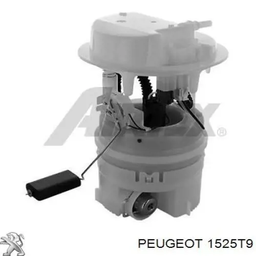 1525T9 Peugeot/Citroen модуль паливного насосу, з датчиком рівня палива