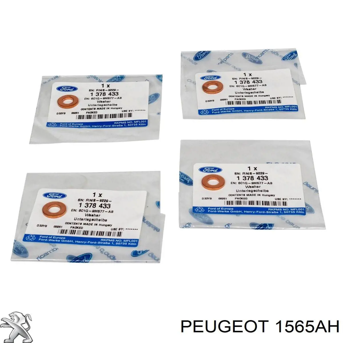 Купити 1565AH Peugeot/Citroen Кільце форсунки
