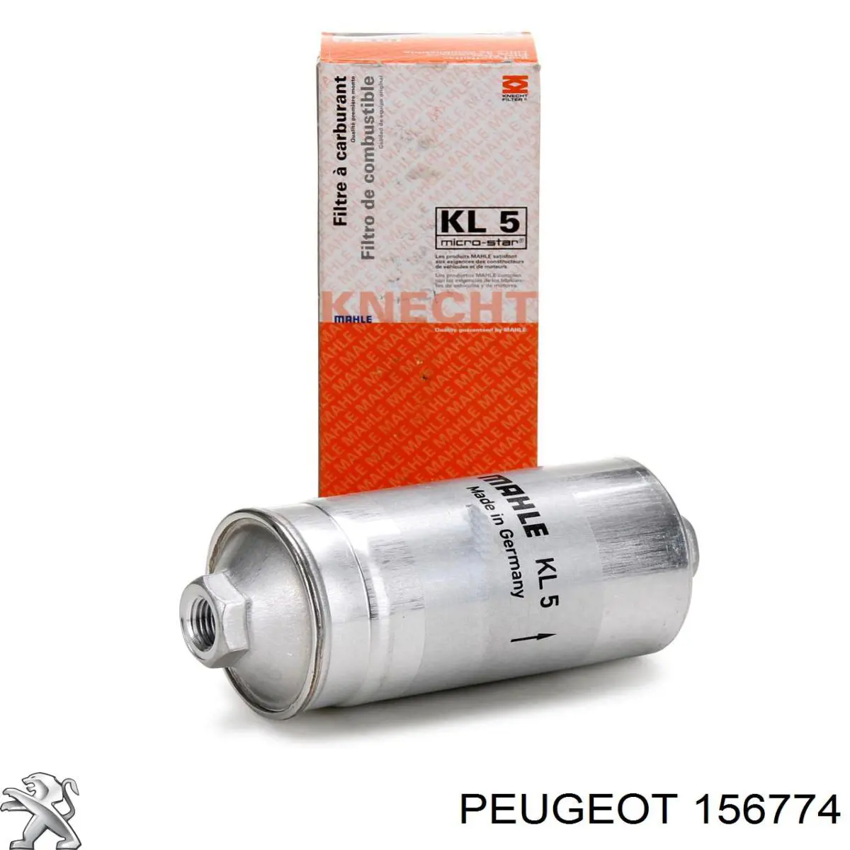 156774 Peugeot/Citroen фільтр паливний