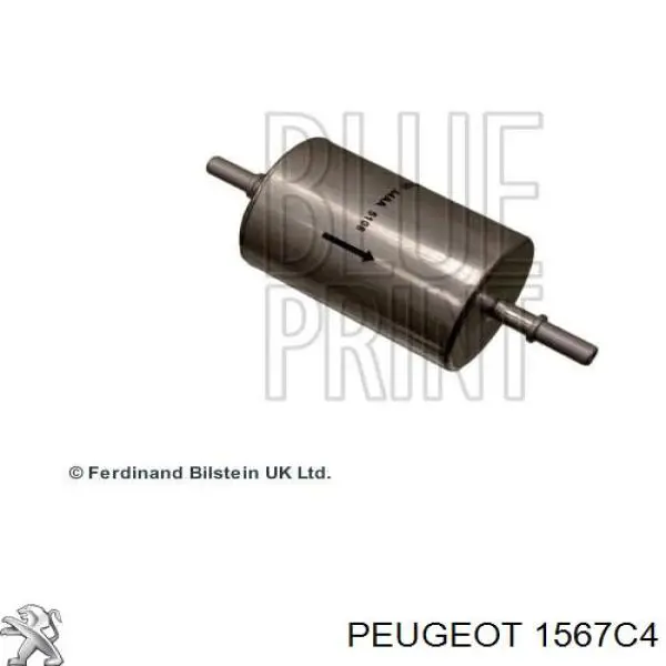 1567C4 Peugeot/Citroen фільтр паливний