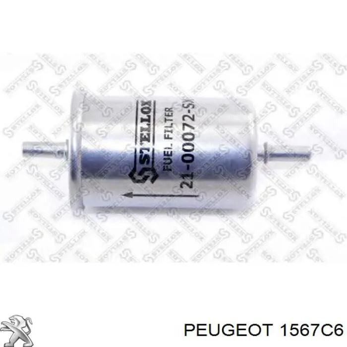 Купити 1567C6 Peugeot/Citroen Фільтр-відстійник палива грубої очистки