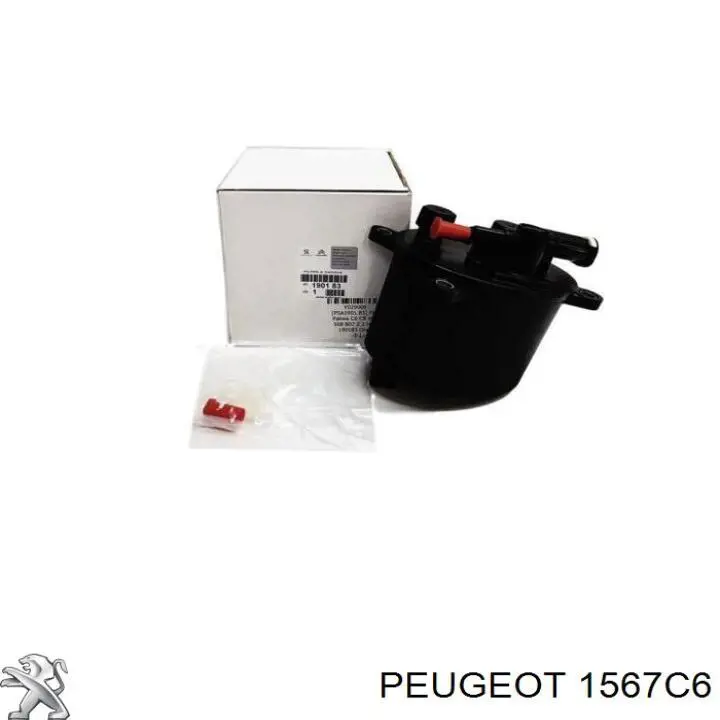 Паливний фільтр 1567C6 Peugeot/Citroen