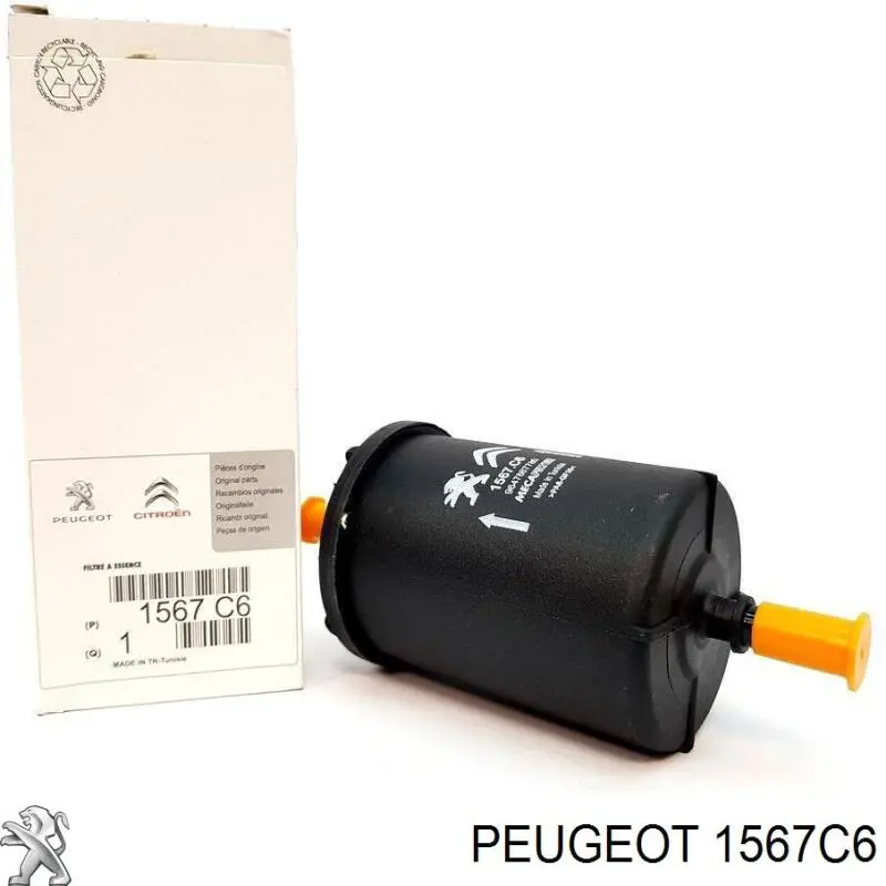 Паливний фільтр 1567C6 Peugeot/Citroen