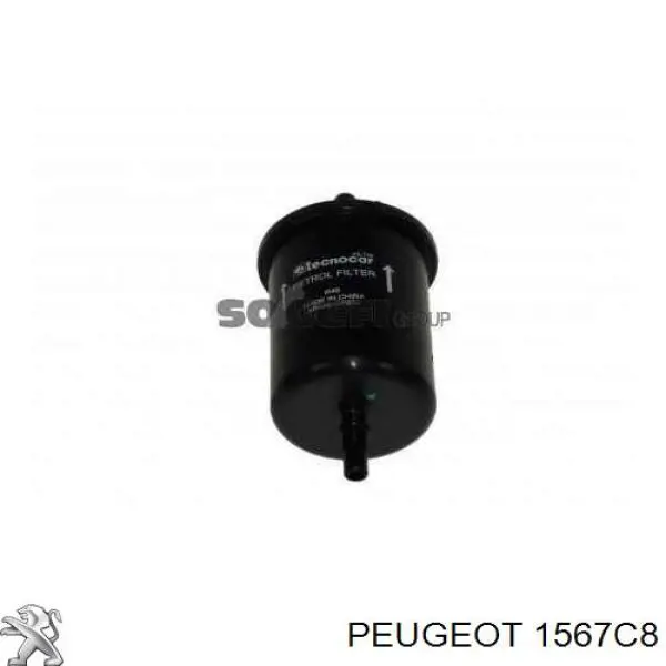 Фільтр тонкого очищення палива Peugeot/Citroen 1567C8 ціна, від 8.29 USD