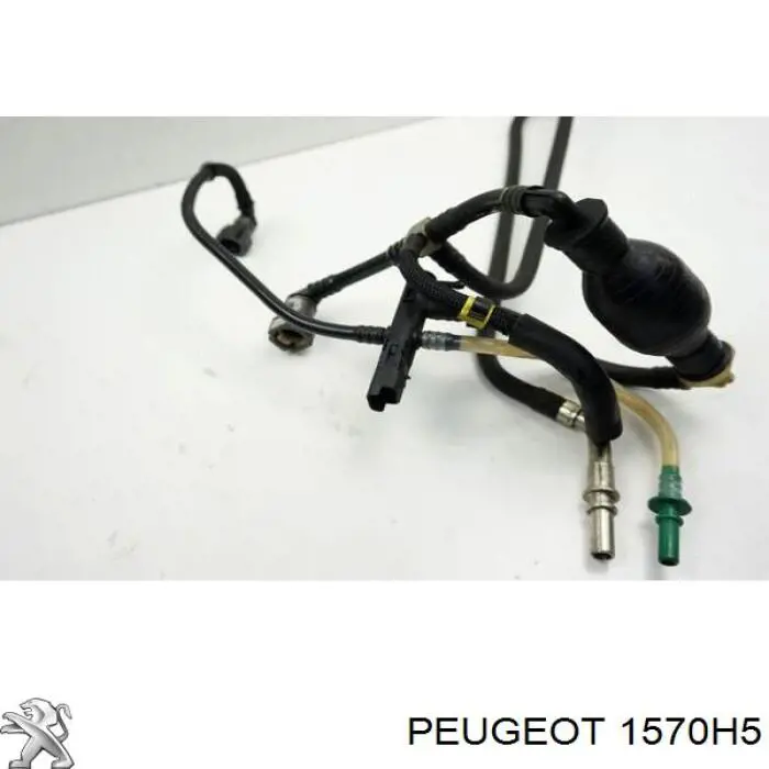 Трубка паливна, від ПНВТ до паливної рейки 1570H5 Peugeot/Citroen