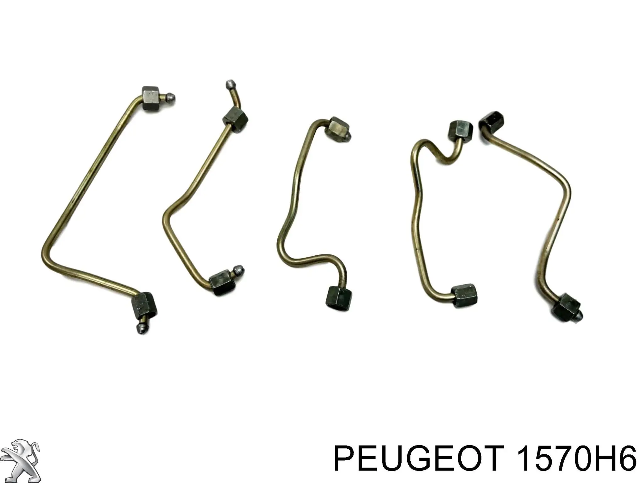 1570H6 Peugeot/Citroen Трубка паливна форсунки 1-го циліндру